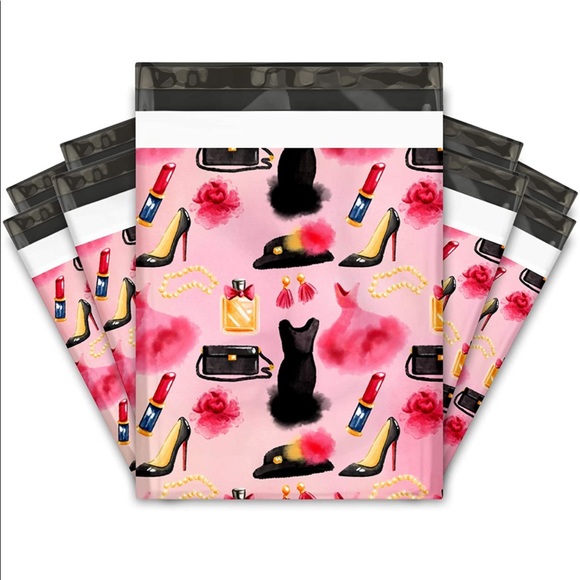 NEW Poshmark Packages "Thank you!" Gift Wrapping Shipping Supplies Set ~ 160Pcs - Picture 2 of 16